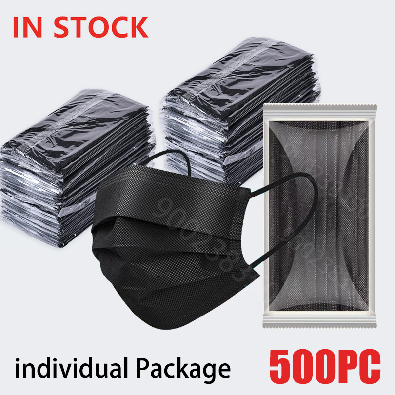 10-500 Adet Yetişkin Maskesi T - Black Face Mask Pack incelemesi ve fiyatı